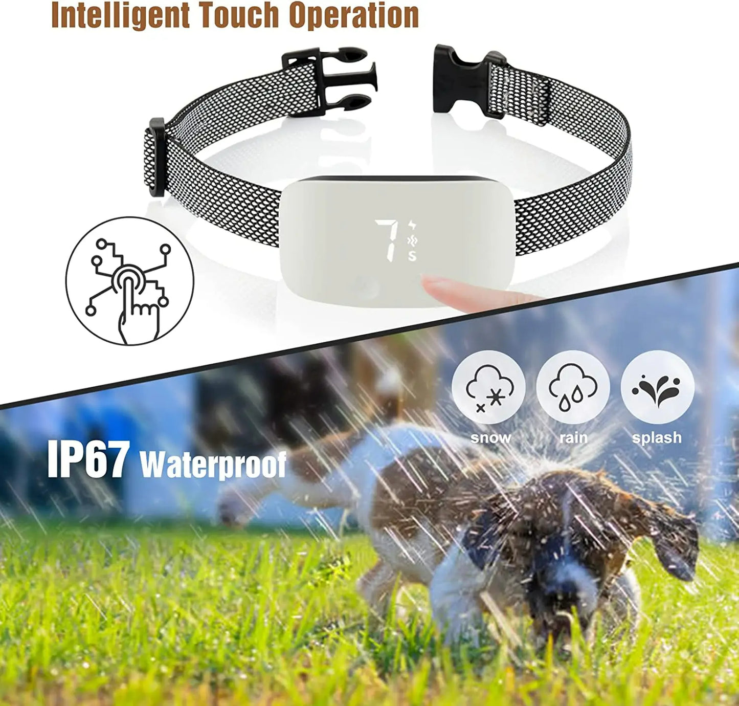 Automatisches Anti-Bell-Hundehalsband