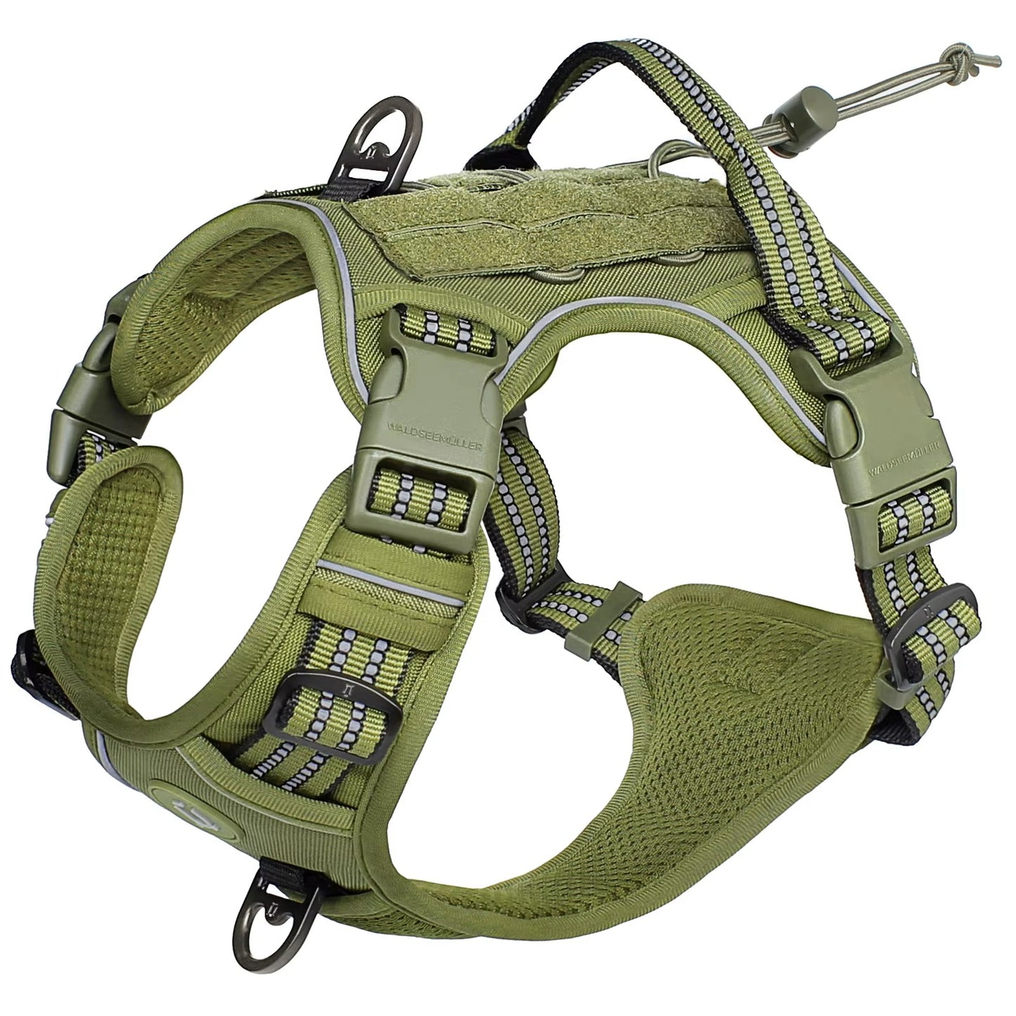 Taktisches Hundegeschirr mit MOLLE-System – Verstellbar & Atmungsaktiv