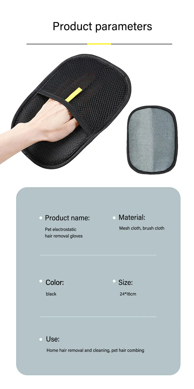Tierhaar-Entferner Handschuh